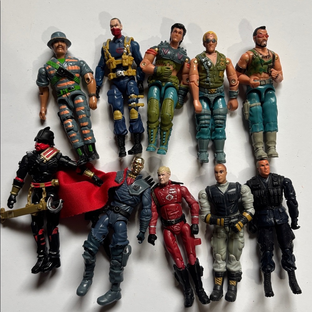 GI JOES Early 2000s GI Joe G.I.Joe Action Figures Y2K GIJOES COLLECTION - Picture 6 of 16